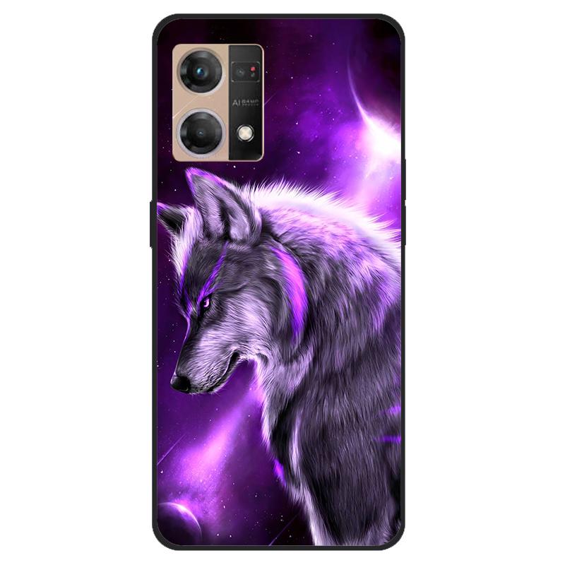Für Oppo Reno7 4G Hülle CPH2363 Stoßfest Weiches Silikon TPU Rückseite für Oppo F21 Pro F21Pro Handyhüllen für Reno 7 4G Niedlich