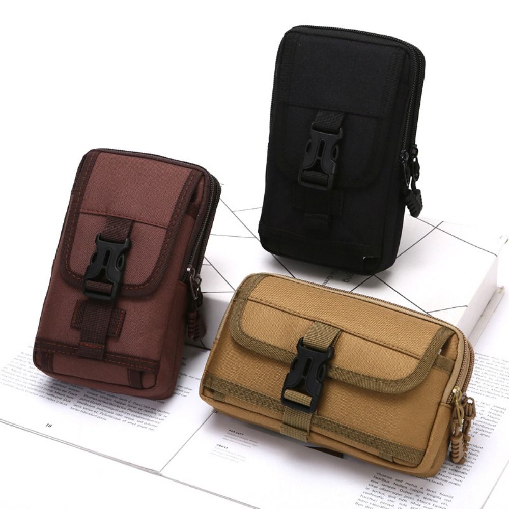 Horizontale/Vertikale Stil Handytaschen Nylonstoff Handy Geldbörse Gürtel Hüfttasche Outdoor