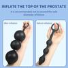 Plugue anal inflável expansível, bomba vibradora, dilatador anal bdsm, brinquedo sexual, massagem de próstata gay para ampliação do ânus por bomba