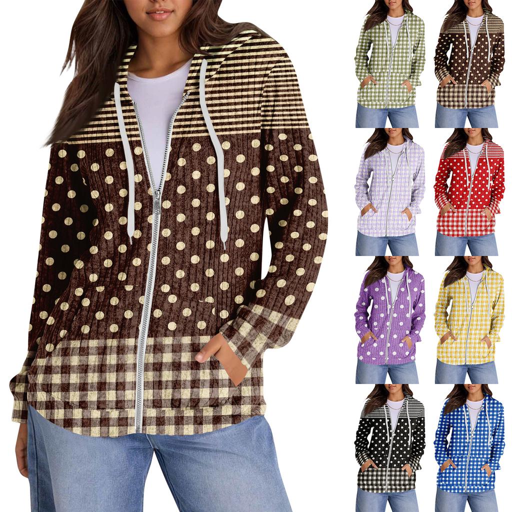 Hoodies For Women Trendy Tops Casual Fall Fashion Long Sleeve Sweatshirt With Pockets Pullover Lightweight