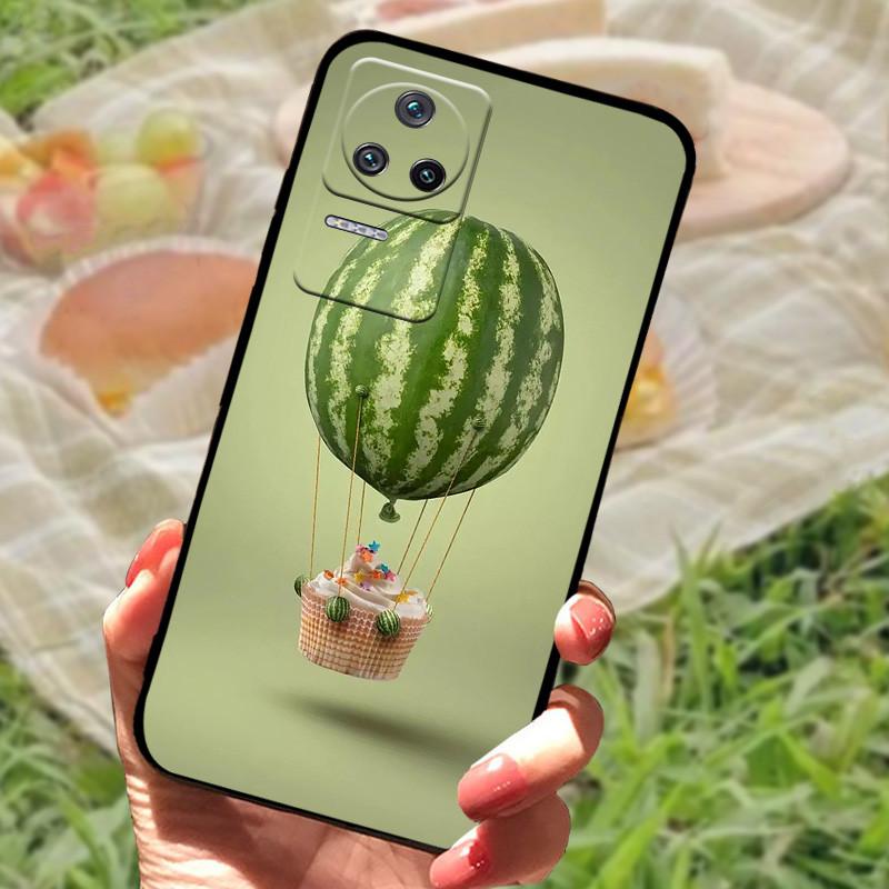 Für Poco F4 5G Hülle Poco F5 Pro Silikon TPU Bumper Weiche Handyhülle Für Xiaomi Poco F4 GT 5G Cartoon Tier Hülle Fundas Cases