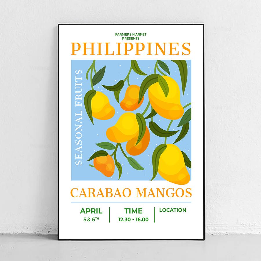 

Fruit Market Strawberry Lemon Orange Banana Cherry Wall Art Nordic Posters Pictures For Living Room Decor Canvas Prints Painting 20x30cm