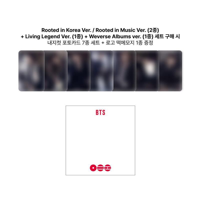 [הזמנה מראש] אלבום האולפן החמישי של BTS [ARIRANG] סט 4 יחידות (הטבה מקוונת)