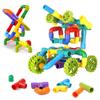 Blocs de Construction Tuyaux pour Enfants Jouet Assemblage Tuyau d'Eau en Plastique Éducatif Interactif Bricolage pour 3 Ans Maternelle