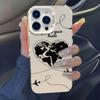 Heart-shaped Airplane Case for iPhone 18 Pro Max, Personalized and Energetic Case for iPhone 18/15/14, European and American Style.