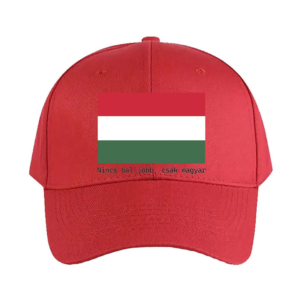 Hungarian Flag Nincs bal jobb csak magyar Baseball cap woman men summer Casual sun hat Adult adjustable hiking fishing hat