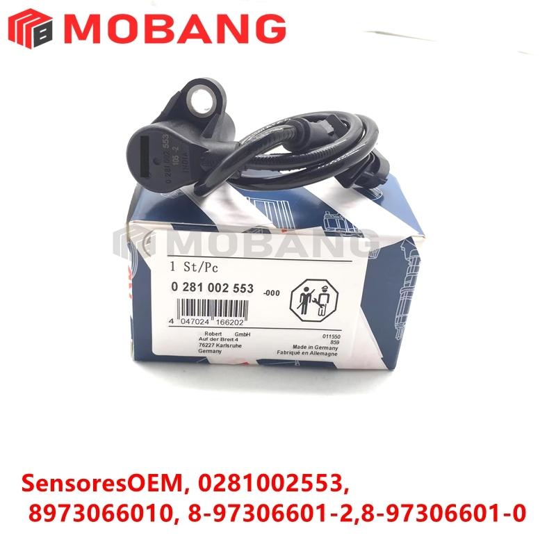 Sensores de posição do virabrequim para Isuzu, OEM, 0281002553, 8973066010, 8-97306601-2, 8-97306601-0 0281002553   1PCS