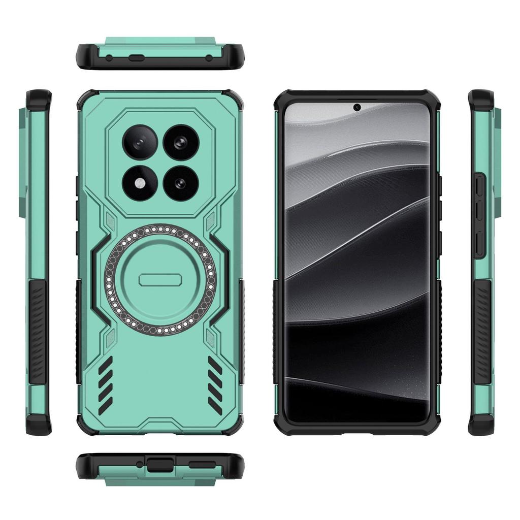 Magsafe Phone Case for Redmi Note 14 Pro Plus,Magnetic Heat Dissipation Phone Case Cover for Xiaomi Redmi Note 13 12 14 Poco C75 X7 Pro F7