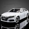 1:24 HONDA  Accord Alloy Car Model Diecasts & Toy Vehicles Metal Car Model High Simulation Sound Light Collection Kids Gifts