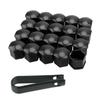 Eye Catching Wheel Nut Cap Bolt Rims Nuts for Car Hub 20pcs + Removal Tool