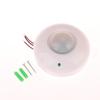 1 Set Ac110-240V Ceiling Mounted Pir Super Slim Motion Sensor Light Switch Human Body Infrared Detector 180 Degree