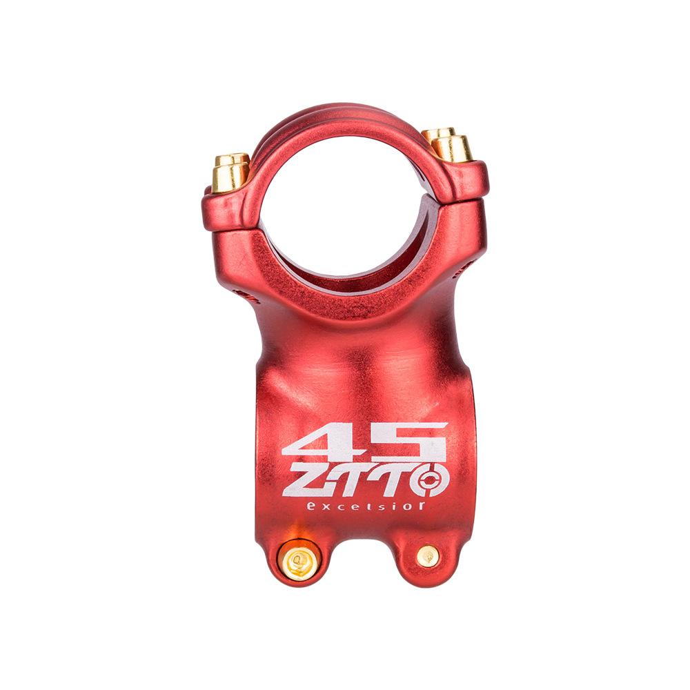 Bicycle Stem ±7° Mountain Road Bike Stem Ultralight Stem 31.8mm colourful  Bike Handlebar Stem red #1