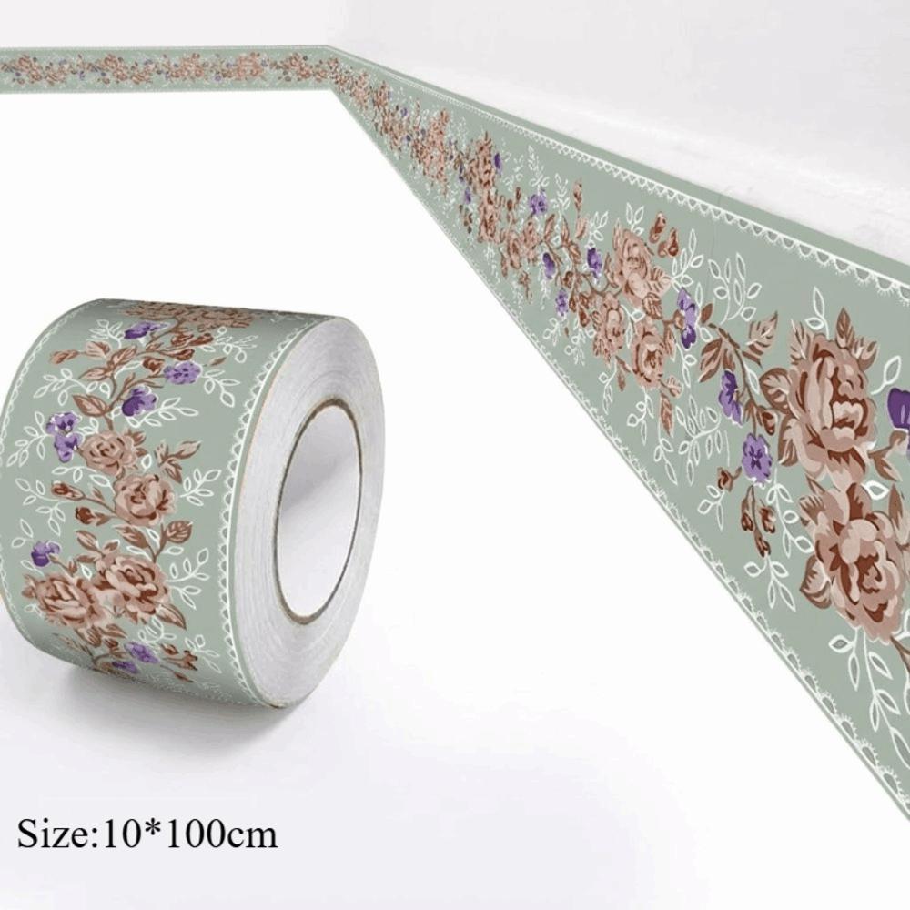 Samolepicí soklová lišta na zeď Zesílená samolepka na zeď DIY Lišta Obývací pokoj