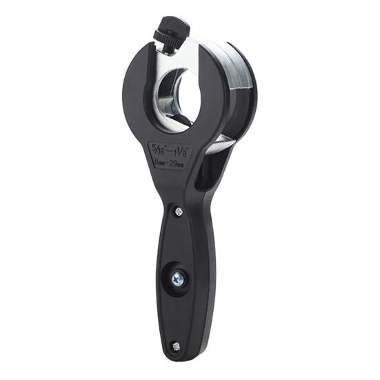Yousheng Ratcheting Pipe Cutter Tool One-Hand Fast Pipe Cutting Tool for Cutting 5/16-1-1/8 Inch Stainless Steel Copper Aluminium PVC Tubes