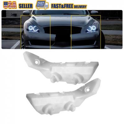 Front Bumper Mounting Bracket For Infiniti G37 2008-2013 Q60 2014-2015 Set of 2