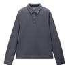 Men's Long Sleeve Pique Polo Shirt