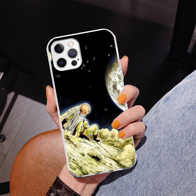 One-Punch Man Anime Phone Case For iPhone 17 Air 16 Pro Max 16E 15 + 14 Plus 11 12 13 Mini 7 8 SE Gift Print Cover Fundas 17 Air