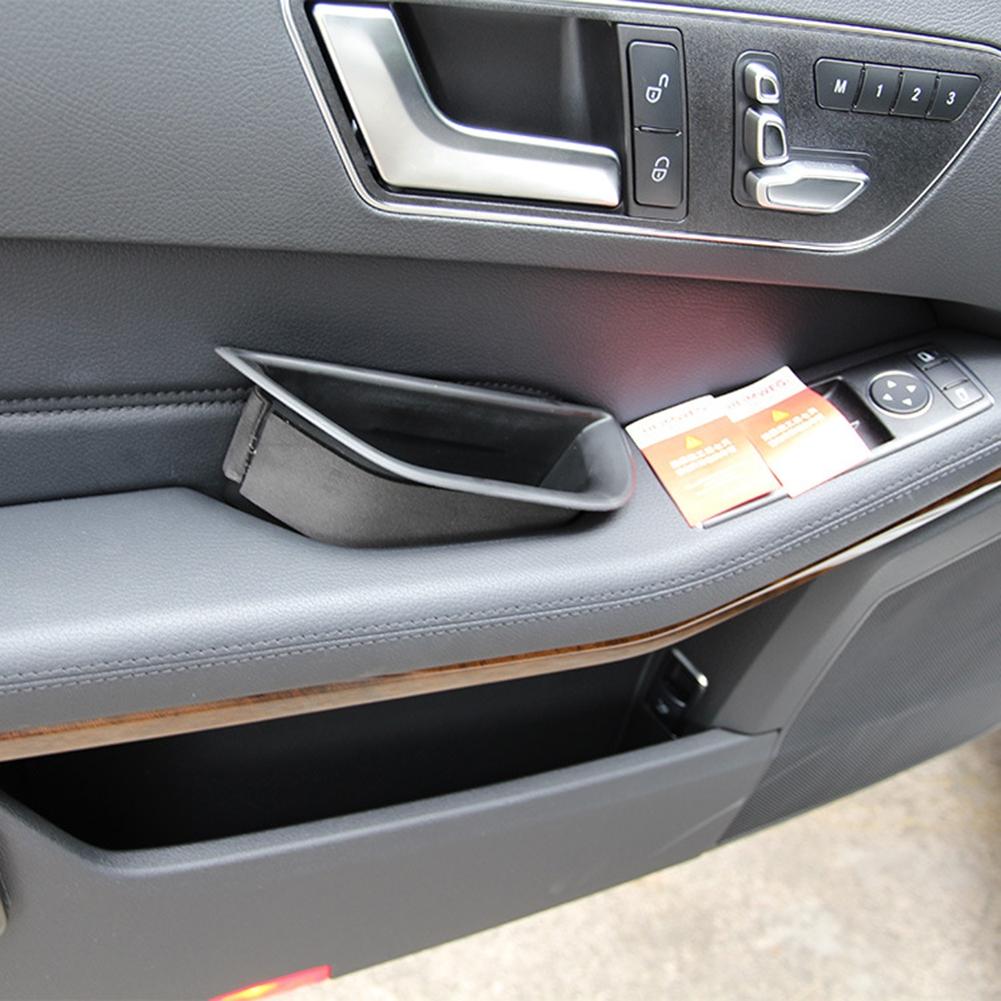 2pcs Car Interior Door Pocket Box for Mercedes E-Class W212 2010-2015
