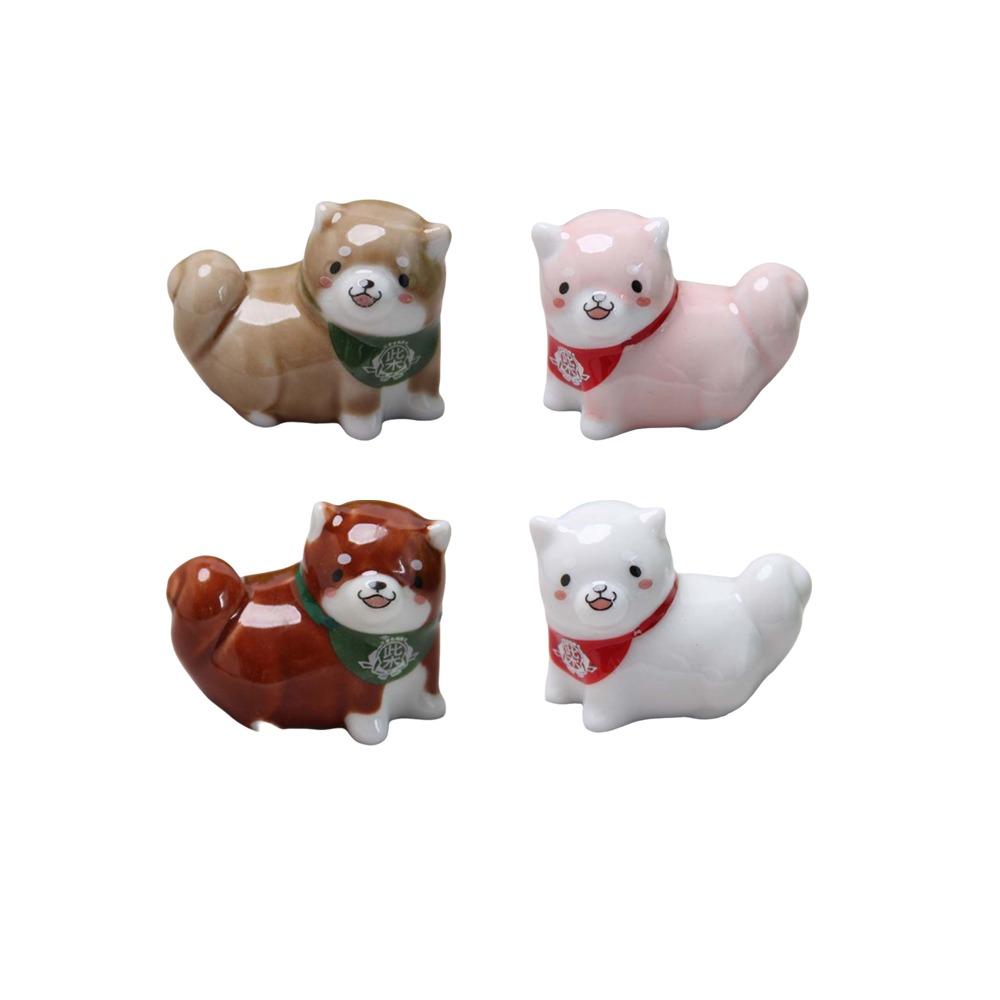 Dog Shape Chopstick Rest Cartoon Spoon Rack Holder Practical Table Decor  Decor