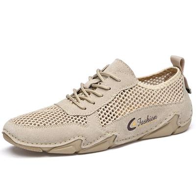 Sommer Männer Verschnaufpause Mesh Casual Schuhe Männer Müßiggänger Komfortables Fahren Schuhe Mokassins Mann Wohnungen Schuhe