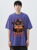 The Morning Ritual Coffee Funny Washed Retro Men T Shirts Summer Cotton T-Shirts Breathable Loose Clothes