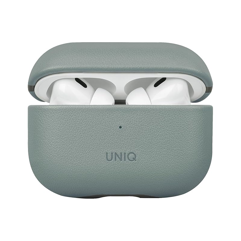 

UNIQ AirPods Pro2 case 4 Compatible with Type-C model Wireless charging compatible impact absorption protection PU leather LYDEN DS (washed