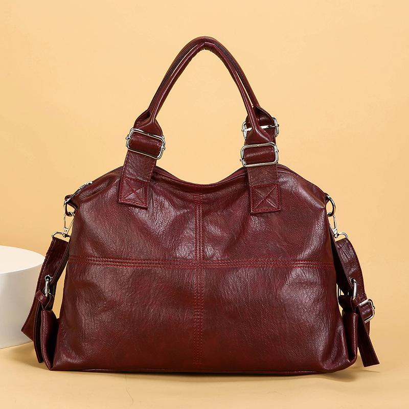 Fashion handbag bag women's new large-capacity versatile shoulder messenger bag commuter tote bag