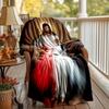 1pc Religious Jesus Flannel Blanket For All Season, Cozy Warm Soft Blanket For Travelling