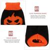Halloween Kürbis Pullover Dick Warm Hundekleidung Entzückende Katze Strickwaren Winter Haustierbedarf Weiches Material Wiederverwendbar