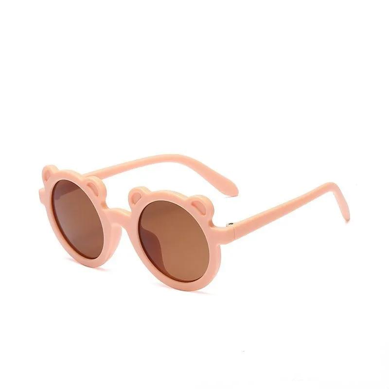 Quality Children's Sunglasses Inset Style Round Shape Frame 1-7 Year Old Baby Sunglasses Sun Shading Sun Protection