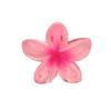 Hawaiian Style Gradient Flower Crab Hair Clips for Women Plumeria Barrettes Beach Vacation Hair Claw for Thin/Thick Hair Accessories
