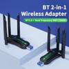 1300Mbps WiFi BT 2-in-1 USB Adapter Dual Band 2.4Ghz/5Ghz Wi-Fi Dongle 802.11AC Powerful Antenna Wireless Receiver For PC/Laptop