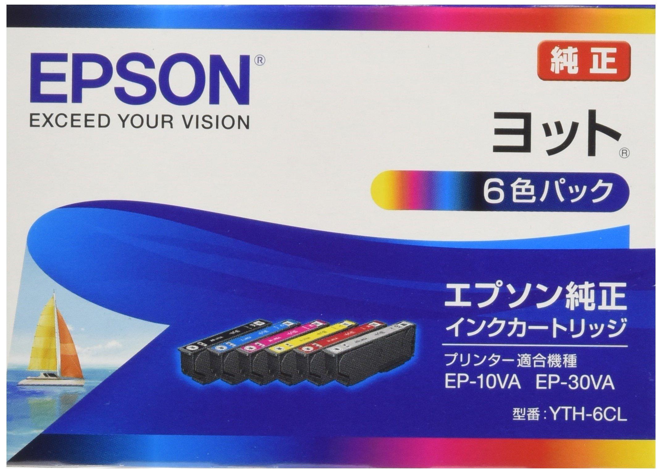 

Epson genuine ink cartridge Yacht 6 color pack YTH-6CL