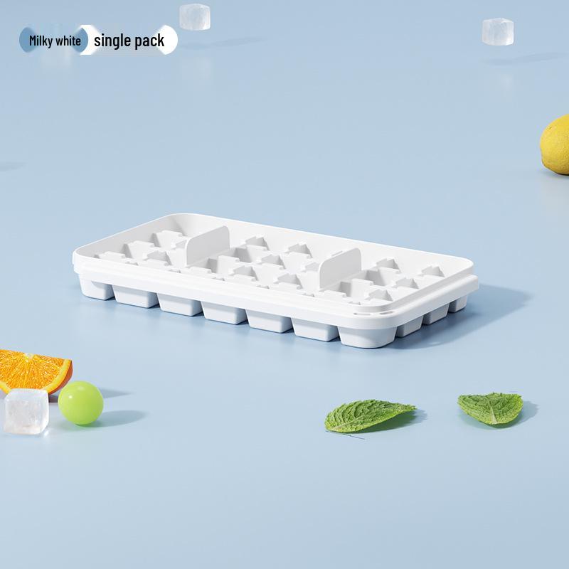 Ice Cube Tray with Lid - Food Grade, Homemade Ice Maker for Refrigerator No Specification