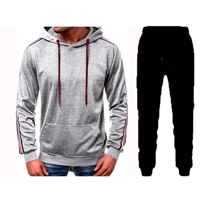 Мужская новая повседневная модная кофта с капюшоном — фото 5