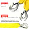 1Pc 3M/4M Heavy Duty 4T/5T Car Tow Rope with Hooks Emergency Road Recovery Towing Cable Heavy Duty Universal Auto Accessories