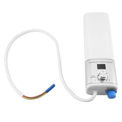 5500 W 220 V Mini Instant Hot Smart Warmwasserbereiter Einfache Installation für Küche Badezimmer (Weiß)