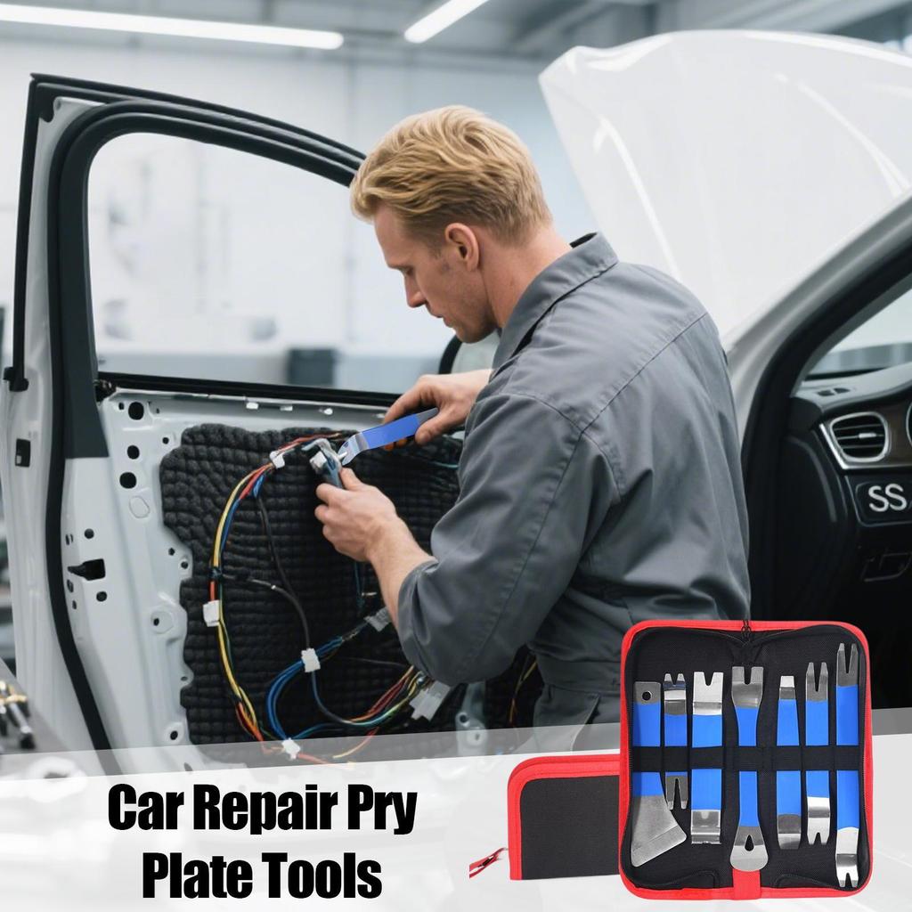 Auto-Zierleisten-Entferner-Werkzeugsatz Auto-Clip-Befestigungselement-Entferner Hebelwerkzeugsatz 1 Satz Reparatur-Hebel-Installationswerkzeug für Auto-Detailing Polster