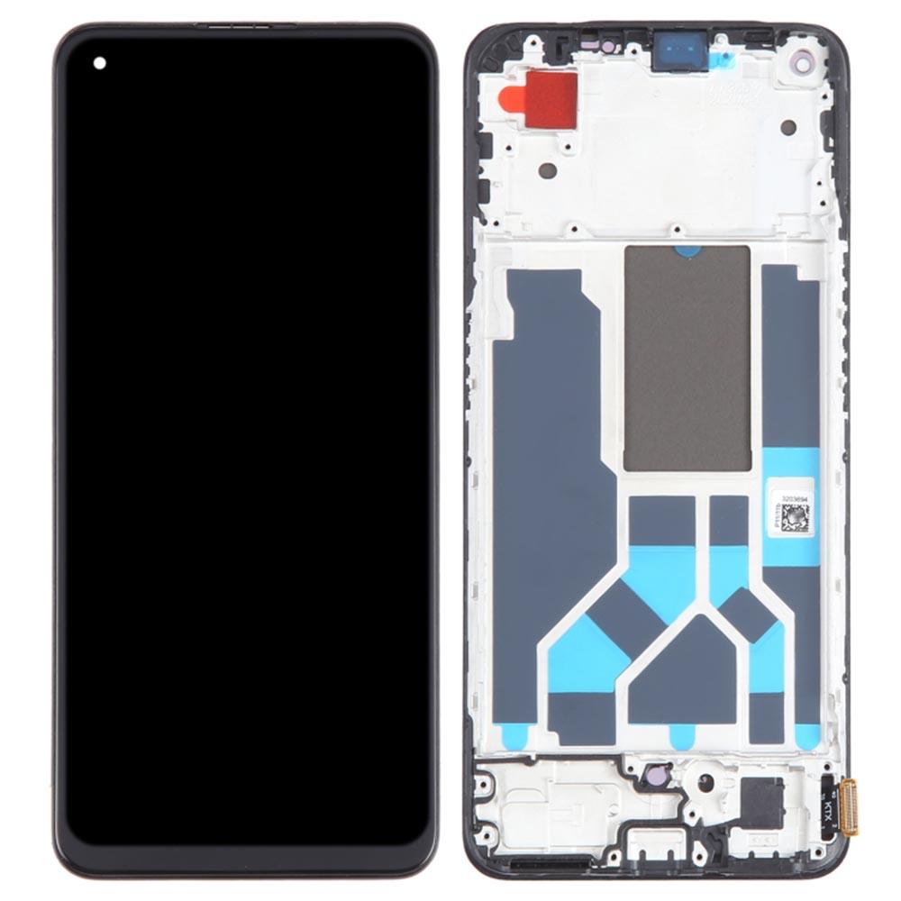 

For Oppo Reno7 SE 5G OEM Grade S AMOLED Screen and Digitizer Assembly+Frame Part (without Logo) A