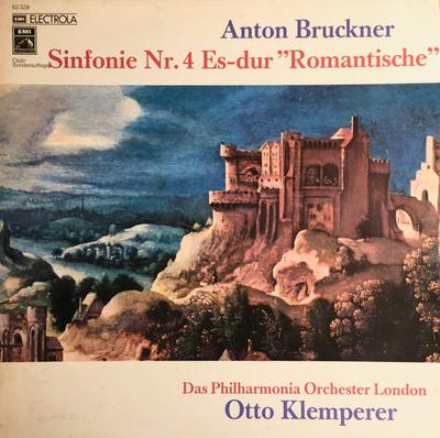 LP-Schallplatte ANTON BRUCKNER , PHILHARMONIA ORCH - Sinfonie Nr. 4 Es-Dur "Romantische" 62329 EMI Electrola Deutschland Klassik Gebraucht