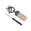 Metal Leather Car Key Ring Chain Auto Keychain Accessories For Mitsubishi Asx Lancer 10 Outlander l200 Xpander Pajero 4 Montero WZ8