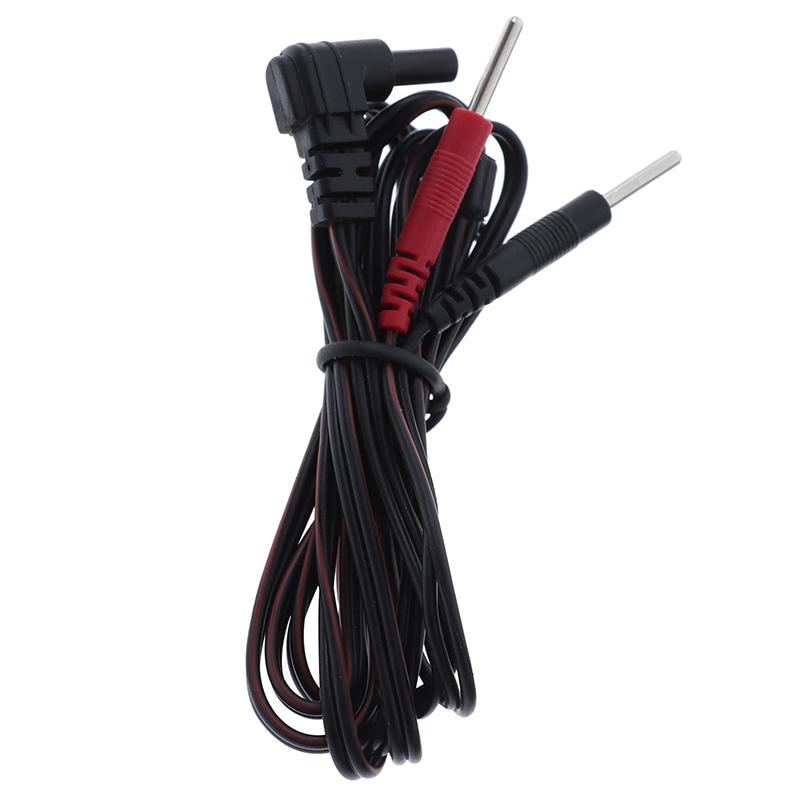 Replacement Electrode Lead Wires Standard Pin Connection Cables 2Mm For Massage