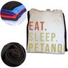 Lustige Eat Sleep Petanque Repeat Grafik T-Shirts Herren Damenmode Lässiges T-Shirt 100% Baumwolle Lockeres Übergroßes T-Shirt