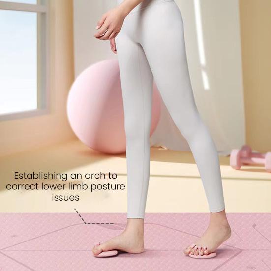 1 Pair Arch Trainer Non-slip TPR Overlapping Toe Separator Men Women Foot Arch Strengthener Valgus Bunion Corrector Tool