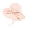 New Panama Summer Big Brim Bowknot Baby Sun Hat for Girls Beach Sun Cap Autumn Kids Fisherman's Cap Outdoor Baby Bucket Hat