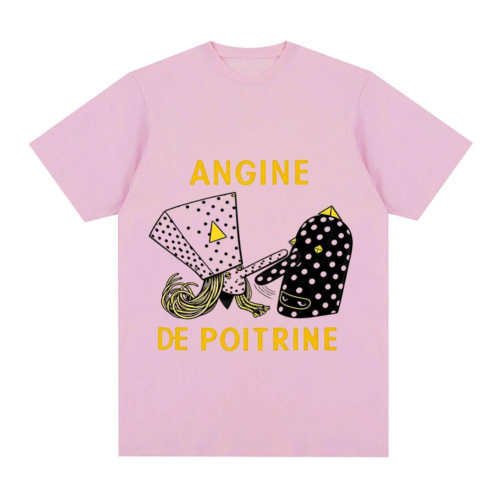 Angine De Poitrine Grafikdruck T-Shirt 100% Baumwolle T-Shirts Vol.ii Tees Tour Streetwear Damen und Herren Freizeitmode Rundhals Oberteile Sommer T-Shirt