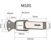Stainless Steel Duckbill Spring Latch for Hardware and Furniture Leather Cases