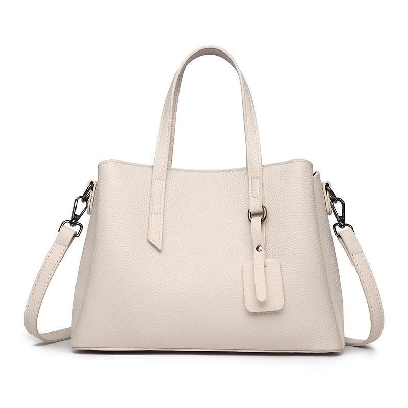 Women's Bag First Layer Cowhide Small Square Bag Shoulder Bag Premium Sense Versatile Commuter Underarm Messenger Bag Fashion Women's Bag