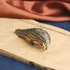 Home Decor Creative Small Crafts Brass Pangolin Figurines Miniatures Vintage Heavy Animal Ornament Statue Gifts Accessories