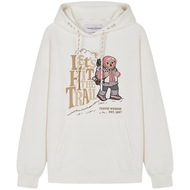 Teenie Weenie Women's Pullover Bear Hoodie